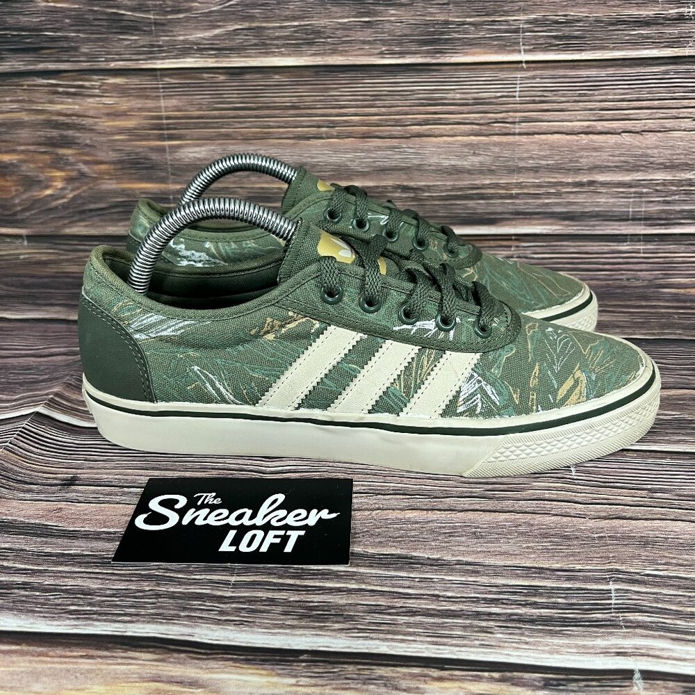 Adidas Adi-Ease Men's Green Casual Lace Up Shoes